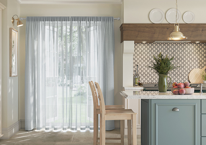 Salerno Voile, Dove Grey - Made to Measure Curtains - Image 7